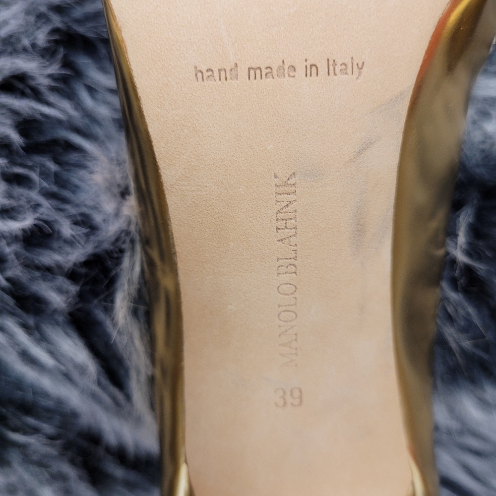 *****SOLD*****Manolo Blahnik Pristine Condition Size 39 - Picture 13 of 15